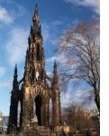 Sir Walter Scott Memorial in Edinburgh
